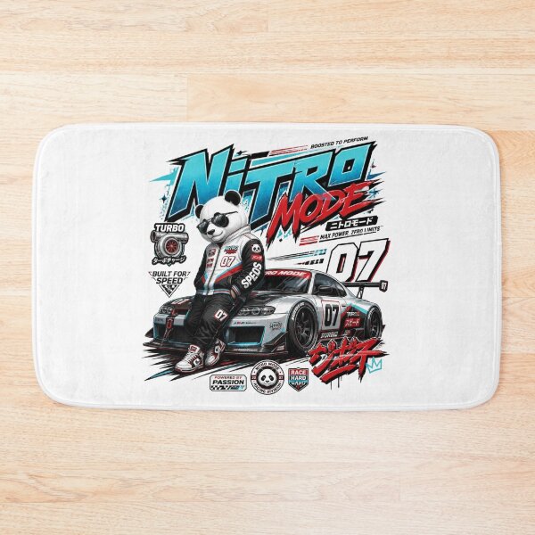 Item preview, Nitro Mode JDM Racing Graphic | Retro Drift Car PNG | Street Racing Sticker | Turbo Car Enthusiast Shirt Design designed and sold by Stylestickers55.
