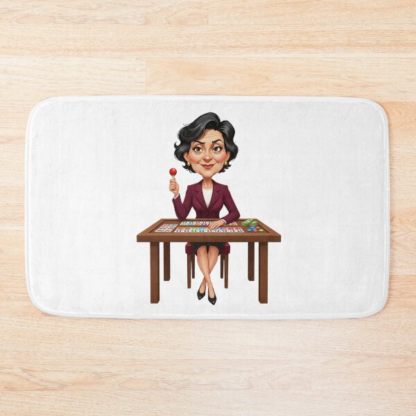 Item preview, Bingo Baddie Gangster Grandma Burgundy Suit Illustration   designed and sold by vk09.