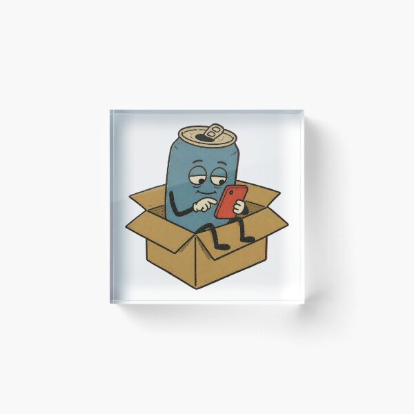 Item preview, Online Shopping Soda – Delivery Box designed and sold by Spenceless Designz.