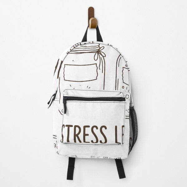 Item preview, Stress Levels Rising Funny Mason Jar Anxiety Humor T-Shirt designed and sold by StickerNestYou.