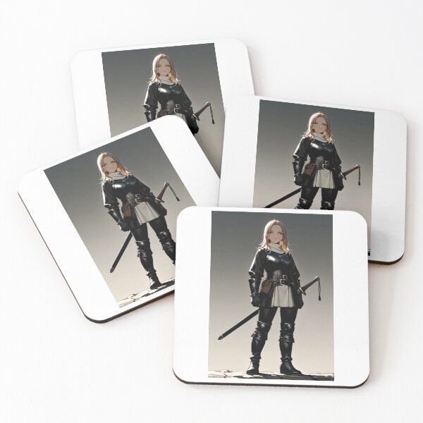 Item preview, Art - Female Manga-Style Character, Determined Warrior designed and sold by AnimeShin.