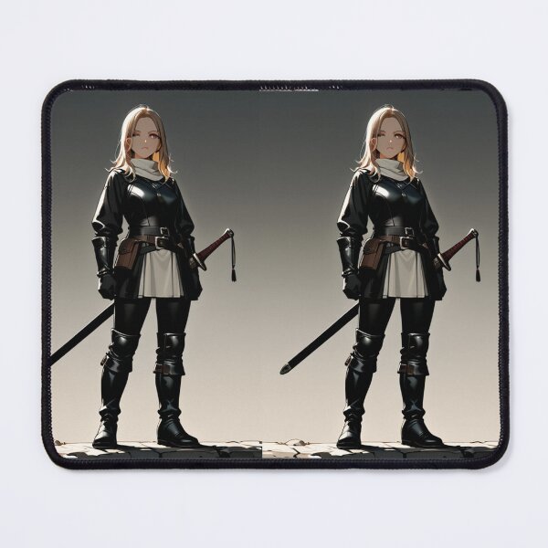 Item preview, Art - Female Manga-Style Character, Determined Warrior designed and sold by AnimeShin.