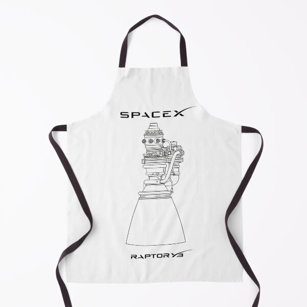 Item preview, SpaceX Raptor V3 Rocket Engine Blueprint | Advanced Methane Space Engine Technical Drawing T-Shirt designed and sold by Dyan4.