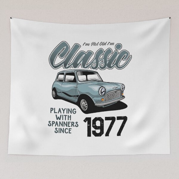 Item preview, I'm Not Old I'm Classic Car Vintage Born In 1977 designed and sold by JRRTs.