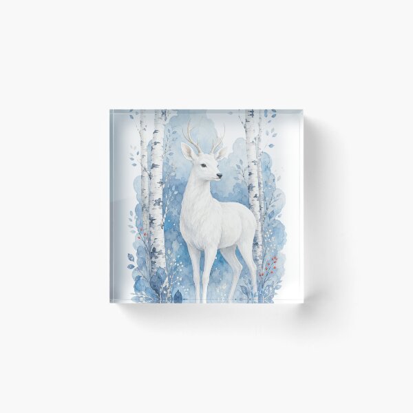 Item preview, white deer forest case designed and sold by alexrow.