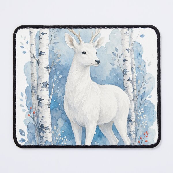 Item preview, white deer forest case designed and sold by alexrow.