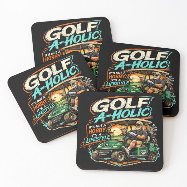 Item preview, Golfaholic It’s a Lifestyle Funny Golf Design designed and sold by EverclearDesign.