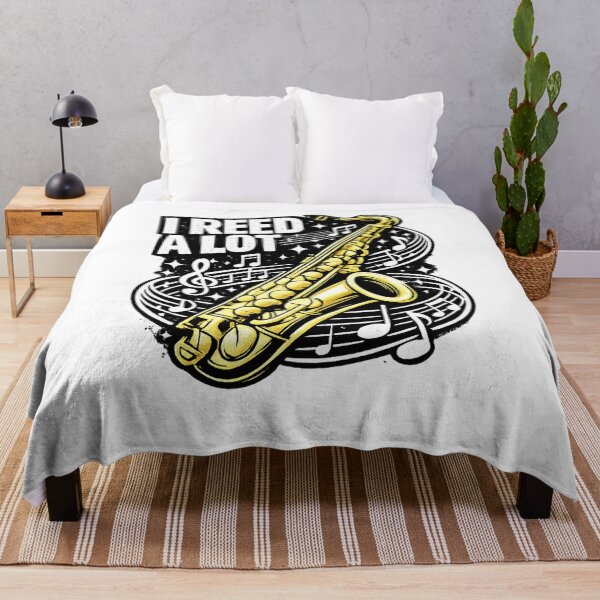 Item preview, I Reed A Lot Funny Saxophone Player Music Pun designed and sold by LiftyGifts.
