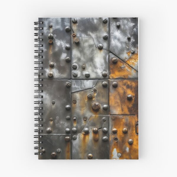 Item preview, Industrial Weathered Steel Plate Texture with Rusted Rivets and Vintage Metal Panels – Rustic Grunge Surface Design for Modern Industrial Decor, Phone Cases and Urban Accessories designed and sold by SurfaceCraft Studio.