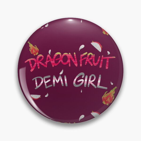 Item preview, dragonfruit demigirl - PRIDE collection designed and sold by ohshoot.