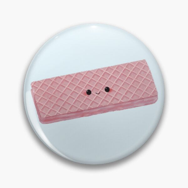 Item preview, Cute Layered Pink Wafer Cookie Illustration designed and sold by Designs By Amber.