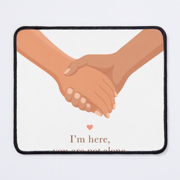 Item preview, You Are Not Alone Holding Hands Art designed and sold by DignityLab.