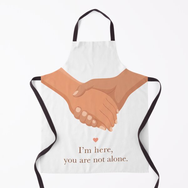Item preview, You Are Not Alone Holding Hands Art designed and sold by DignityLab.