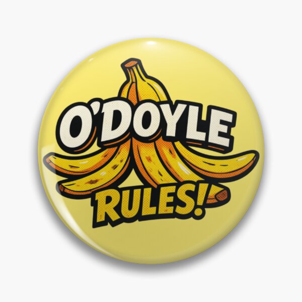 Item preview, O’Doyle Rules Banana Peel designed and sold by darametzgerart.