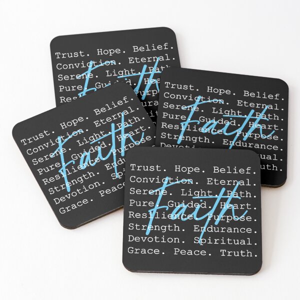 Item preview, "FAITH" – Inspirational Christian Word Art Design designed and sold by GDCdesigns.