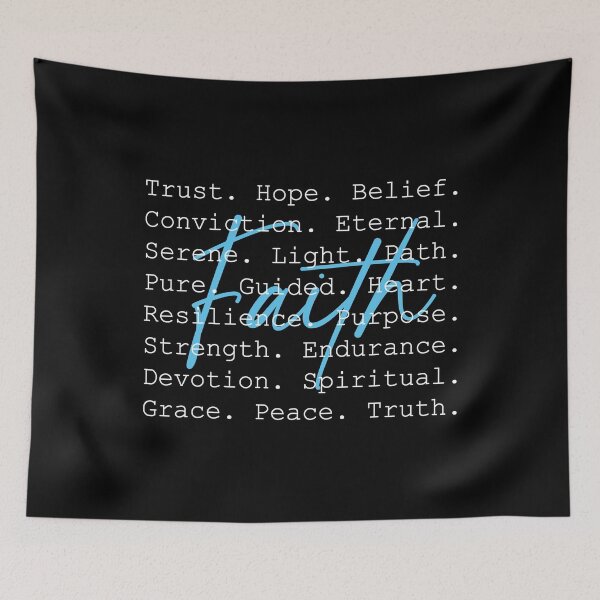 Item preview, "FAITH" – Inspirational Christian Word Art Design designed and sold by GDCdesigns.
