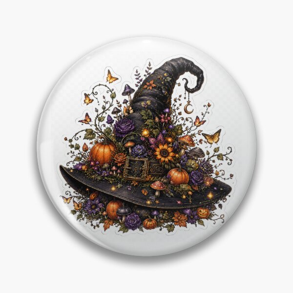 Item preview, Enchanted Witch Hat Garden designed and sold by VeltrixaDesigns.