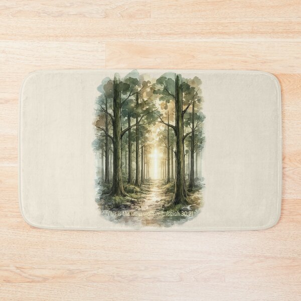 Item preview, This is the way Walk in it Isaiah 30:31 Are you on the right path Christian outdoors design designed and sold by FTLOG.