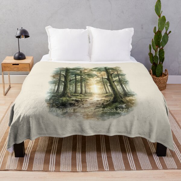 Item preview, This is the way Walk in it Isaiah 30:31 Are you on the right path Christian outdoors design designed and sold by FTLOG.
