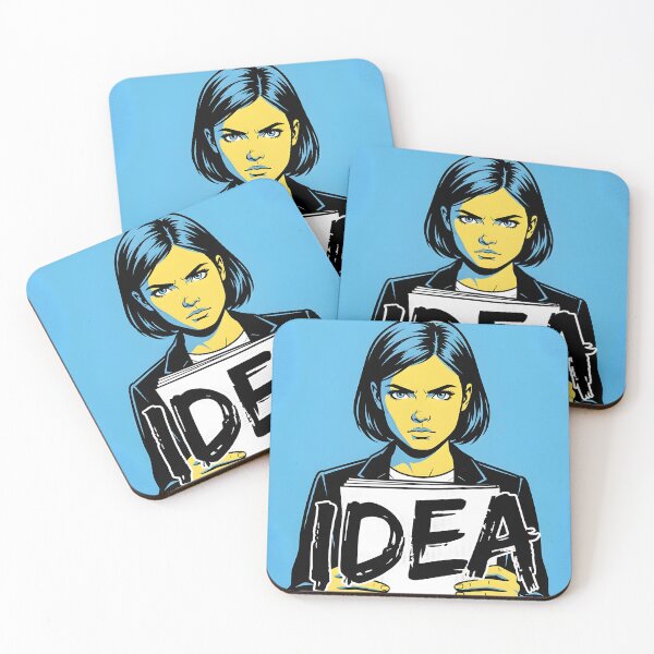 Item preview, One Word Is Enough Minimalist Comic Art  designed and sold by DuckOddity.