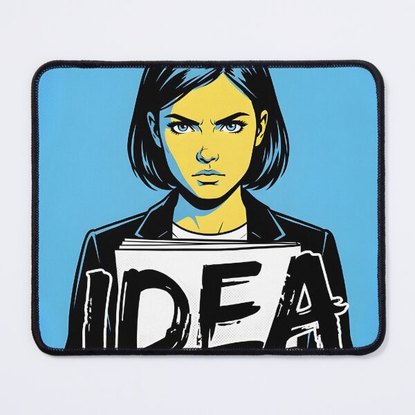Item preview, One Word Is Enough Minimalist Comic Art designed and sold by DuckOddity.