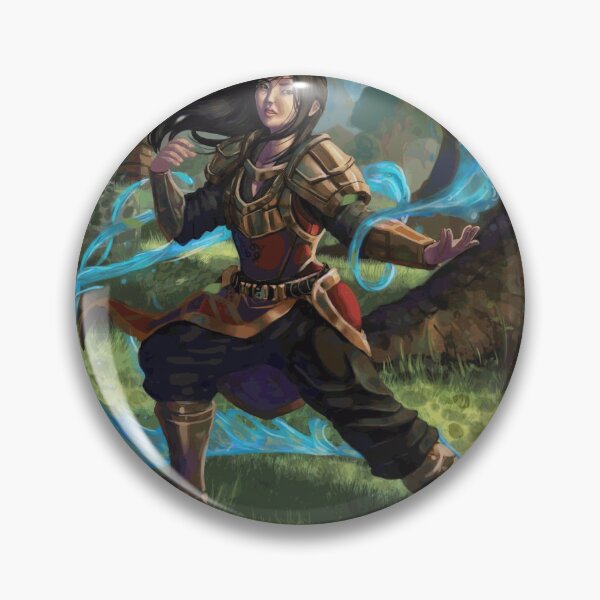 Item preview, Female Water Mage Warrior Controlling a Mystical Blue Current designed and sold by NoanVasseur.