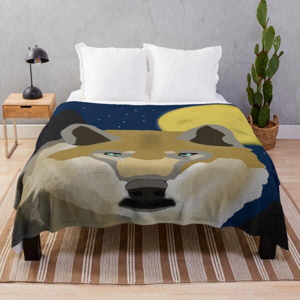 Item preview, Portrait of a wolf designed and sold by dariosArt.