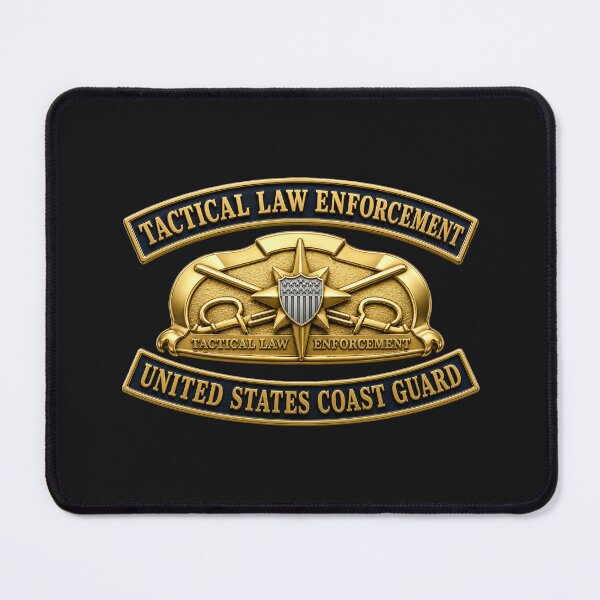 Item preview, USCG - Tactical Law Enforcement w txt - 3D - Enhanced designed and sold by Military Insignia Products.