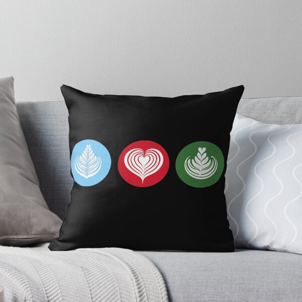 Item preview, Coffee Latte Art Collection – Rosetta, Heart & Tulip Icons designed and sold by tommulliner.