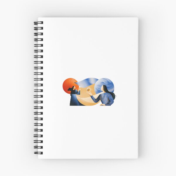 Item preview, Abstract Surreal Women Illustration | Sun & Moon Artistic Aesthetic Design designed and sold by Brandady.