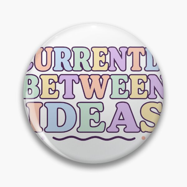 Artikelvorschau, Currently Between Ideas Typography entworfen und verkauft von aihrgdesign.
