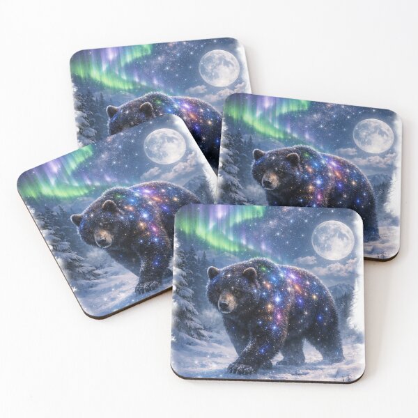 Item preview, Cosmic Bear - Wanderer of the Northern Sky designed and sold by ANNART1602.