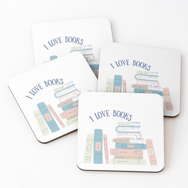 Item preview, I Love Book designed and sold by SoftGirlSupply.