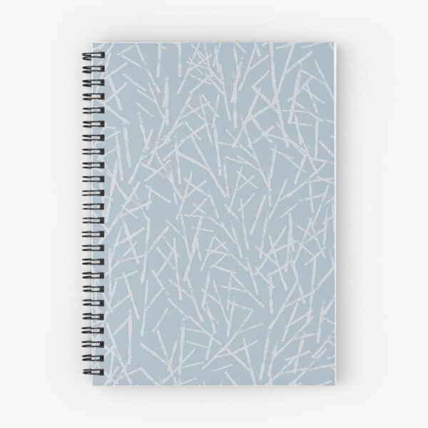 Item preview, Soft Blue Abstract Twig Seamless Pattern designed and sold by AleksaDesignMTL.