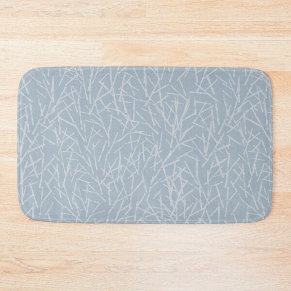 Item preview, Soft Blue Abstract Twig Seamless Pattern designed and sold by AleksaDesignMTL.