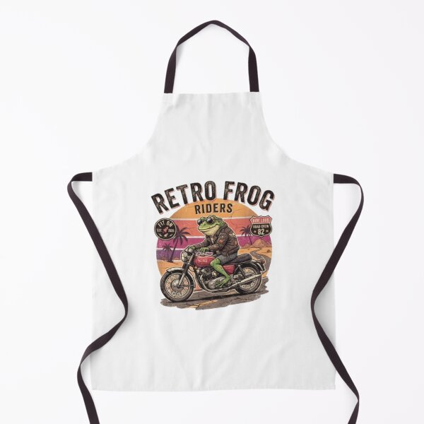 Item preview, Retro Frog Riders | Funny Vintage Motorcycle Frog Design designed and sold by Fit On.