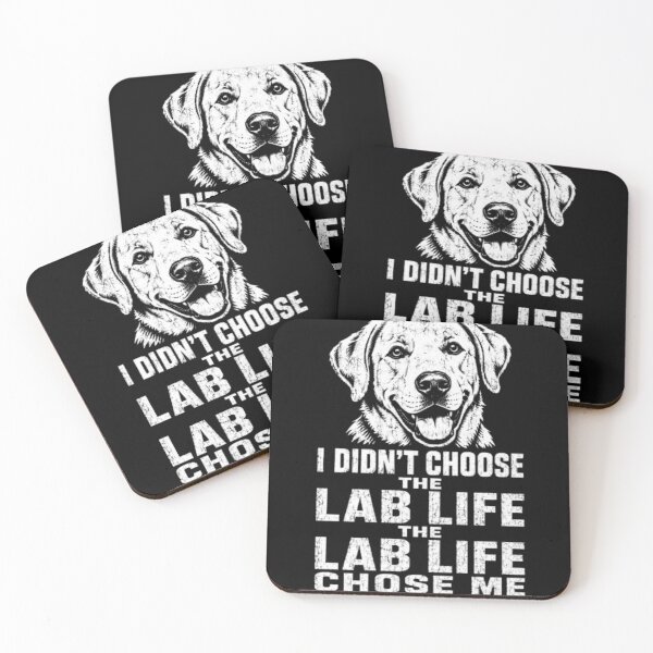 Item preview, Dad I Didn't Choose The Lab Life Funny Labrador Shirt designed and sold by FurryPrintLab-FurryPrintLabDesign.