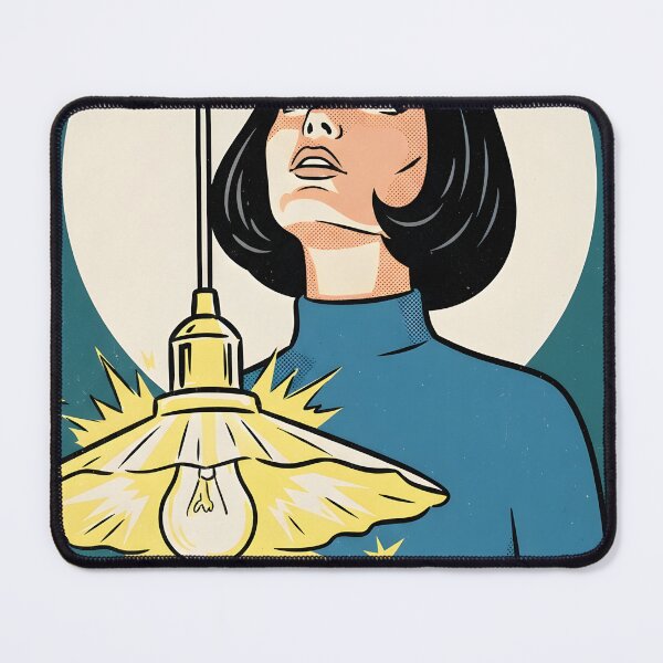 Item preview,  Blinded By The Glow Minimalist Comic Poster designed and sold by DuckOddity.