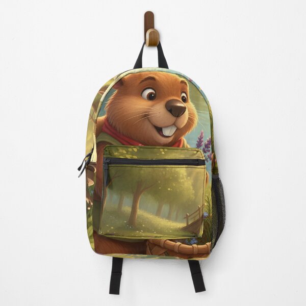 Item preview, Happy Beaver Adventures – Gathering Woodland Herbs designed and sold by Clothes With Smiling Animals Walt Gral.