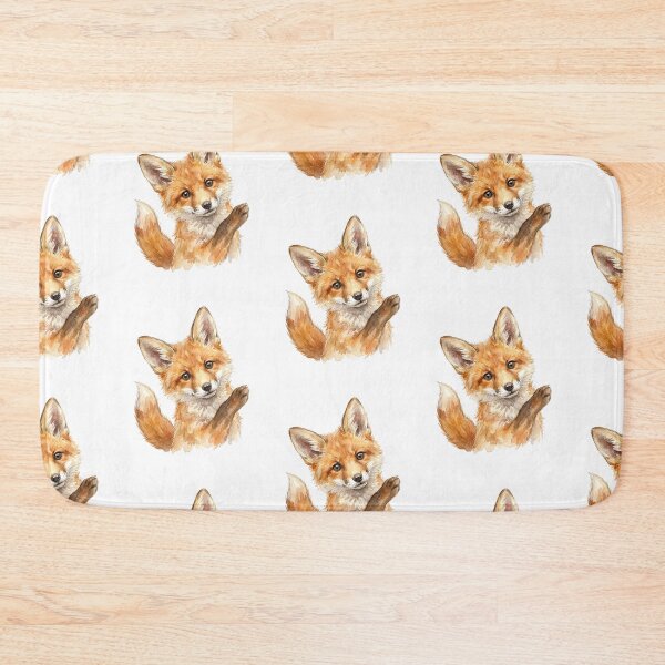 Item preview, Cute Fox Peeking designed and sold by Tiffany Roy.