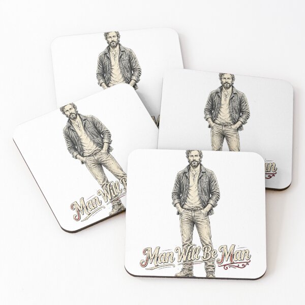 Item preview, Man Will Be Man Hand Drawn Typography designed and sold by SurStudio.