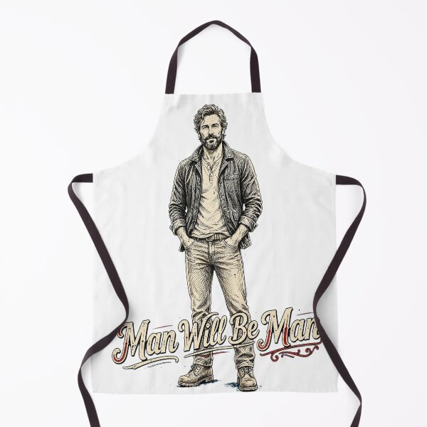 Item preview, Man Will Be Man Hand Drawn Typography designed and sold by SurStudio.