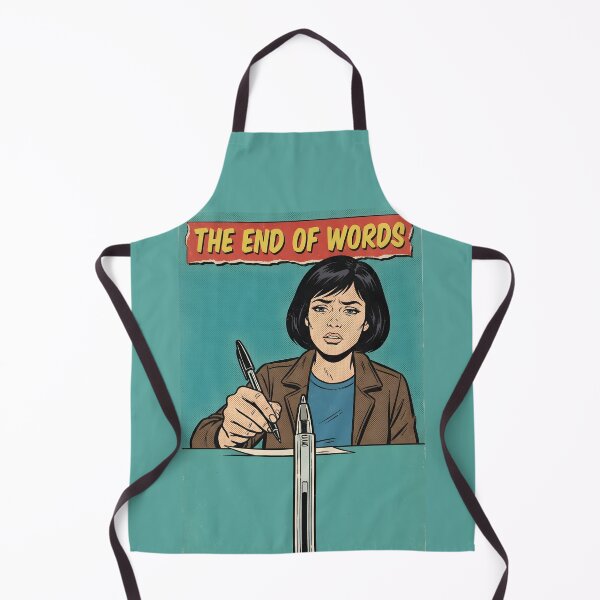 Item preview, The End Of Words Dry Pen Comic Poster designed and sold by DuckOddity.