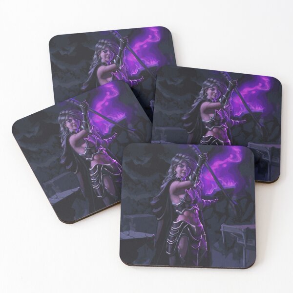 Item preview, Purple Arcane Sorceress Casting Magic from an Ancient Book designed and sold by NoanVasseur.