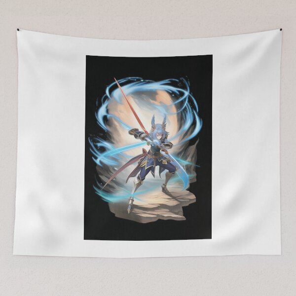 Item preview, Art - Japanese Video Game Hero, Dynamic and Detailed Manga Illustration designed and sold by AnimeShin.