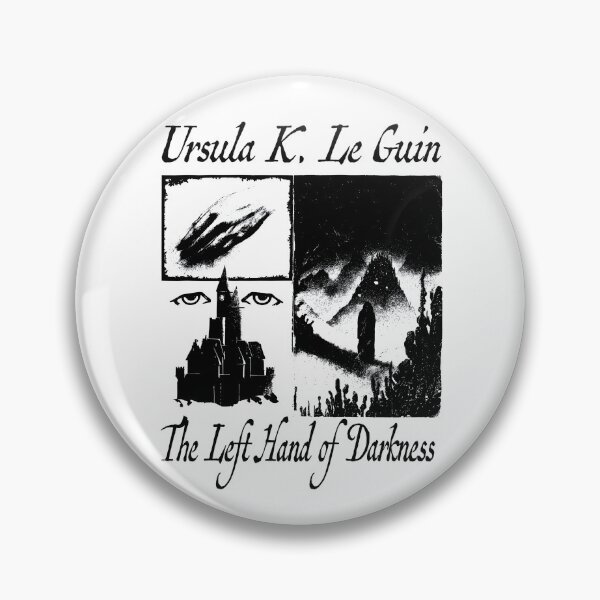 Item preview, Ursula K Le Guin The Left Hand of Darkness Vintage Sci-Fi Book T-Shirt designed and sold by lolayart.