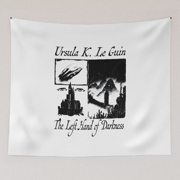 Item preview, Ursula K Le Guin The Left Hand of Darkness Vintage Sci-Fi Book T-Shirt designed and sold by lolayart.