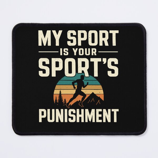 Item preview, Runner Your Sport's Punishment Sprinter Funny Running Quote Retro Athlete Gift designed and sold by tmerchtrends.