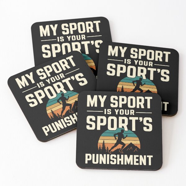 Item preview, Runner Your Sport's Punishment Sprinter Funny Running Quote Retro Athlete Gift designed and sold by tmerchtrends.