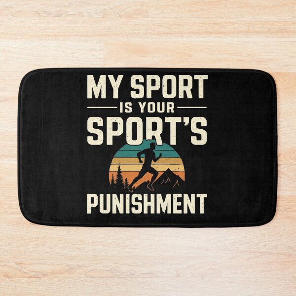 Item preview, Runner Your Sport's Punishment Sprinter Funny Running Quote Retro Athlete Gift designed and sold by tmerchtrends.